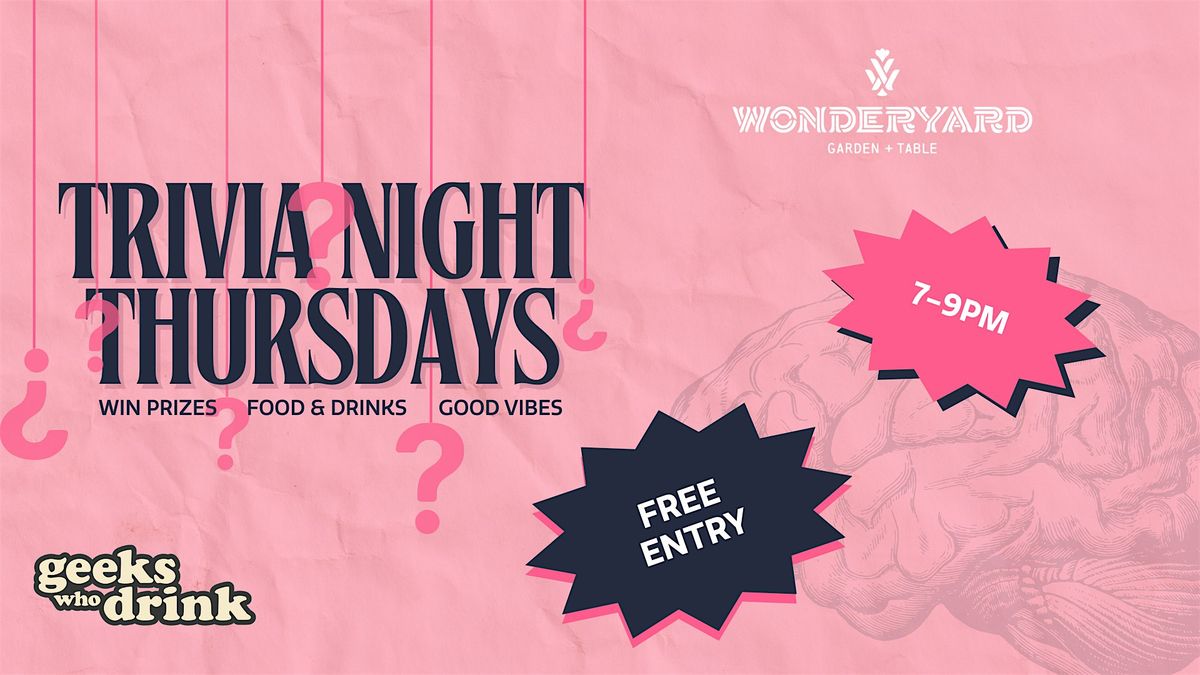Thursday Night Trivia