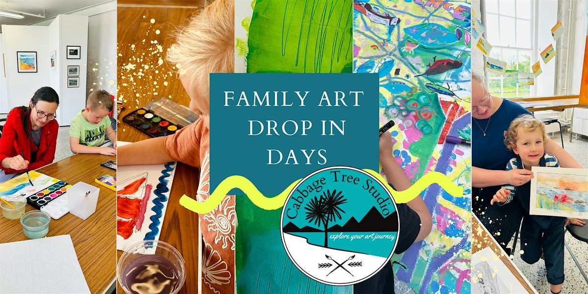 FREE Family Art Drop In days at Torre Abbey