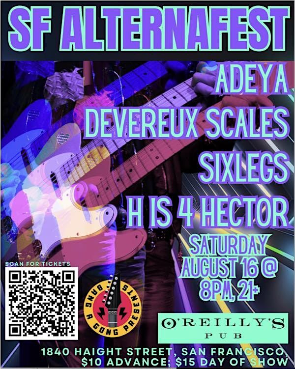 ADEYA | DEVEREUX SCALES | SIXLEGS | H IS 4 HECTOR
