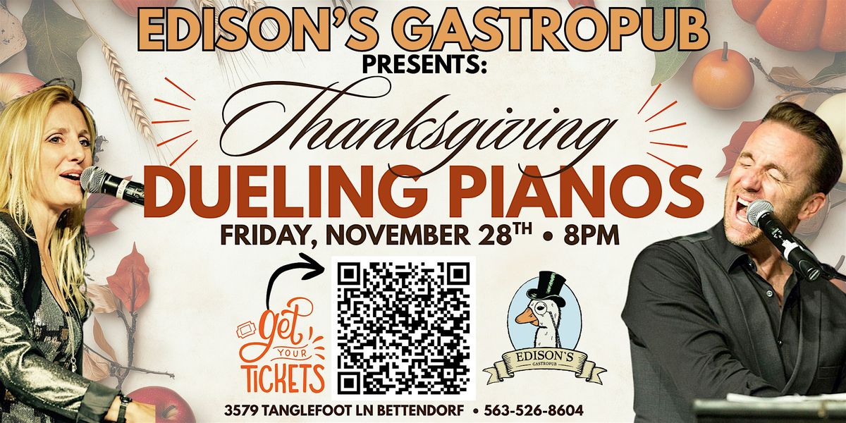 Thanksgiving Dueling Pianos
