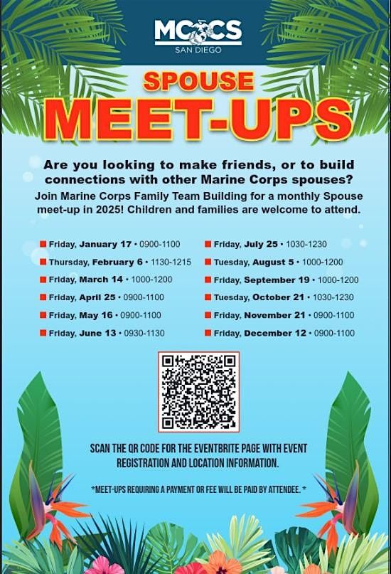 Spouse Meet-Up: TBD