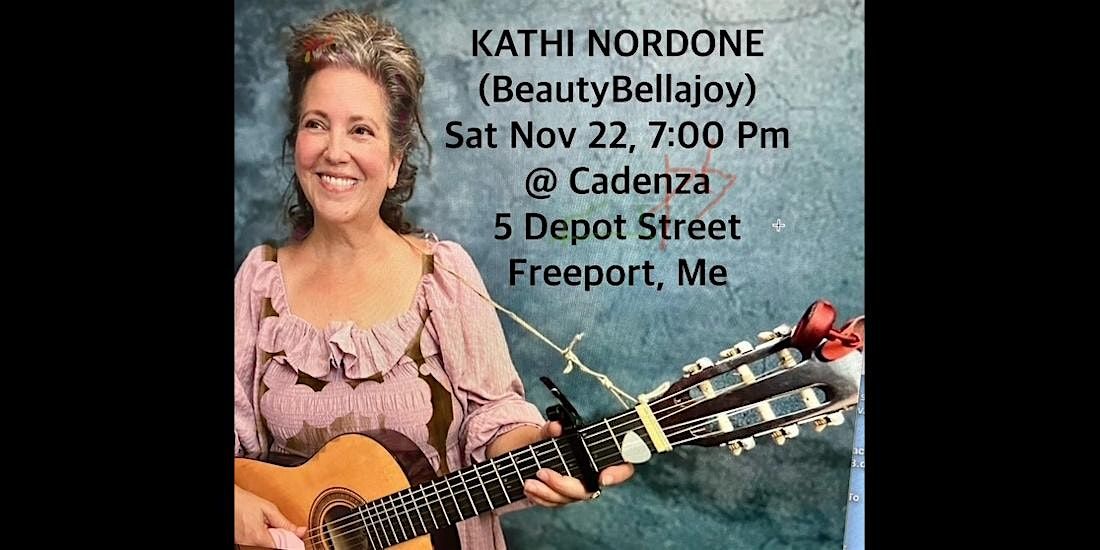 Kathi Nordone with bassist Lefty Luke Moscato