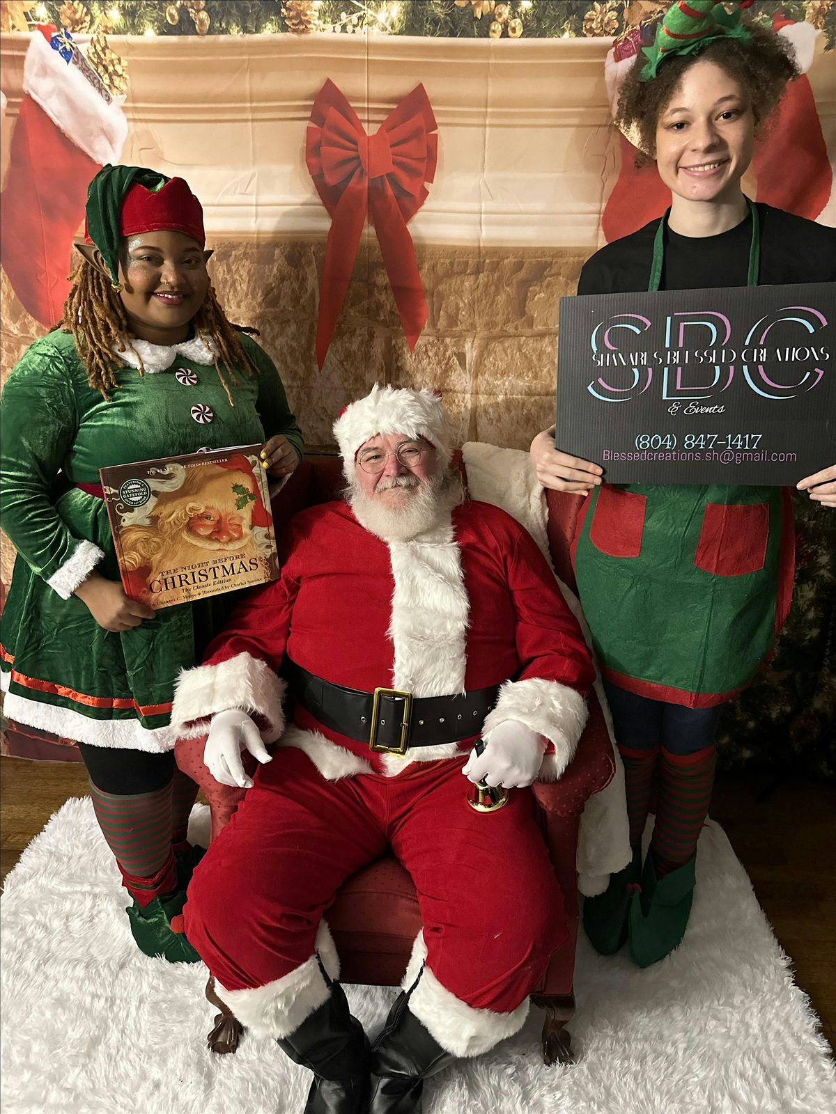 Breakfast With Santa at Dennys