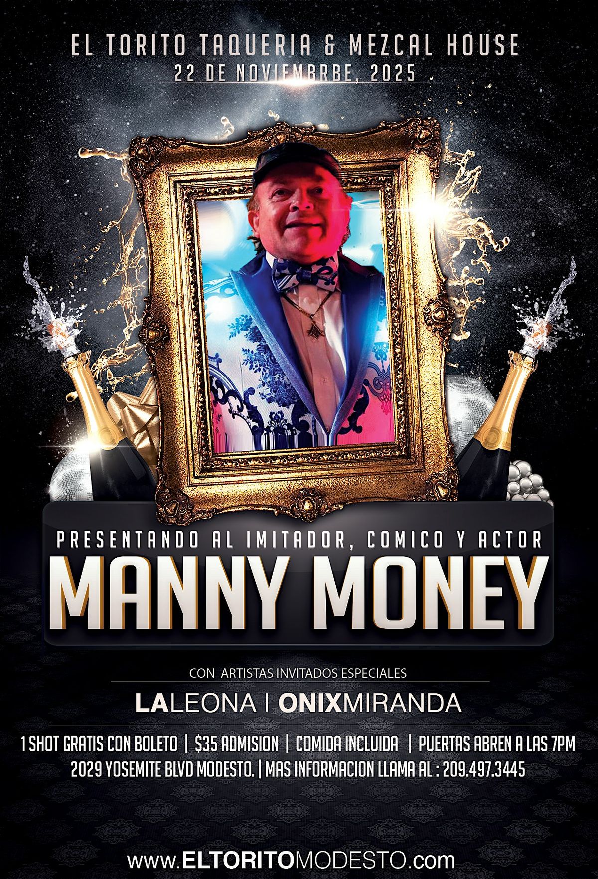 Manny Money @El Torito Taqueria & Mezcal House.