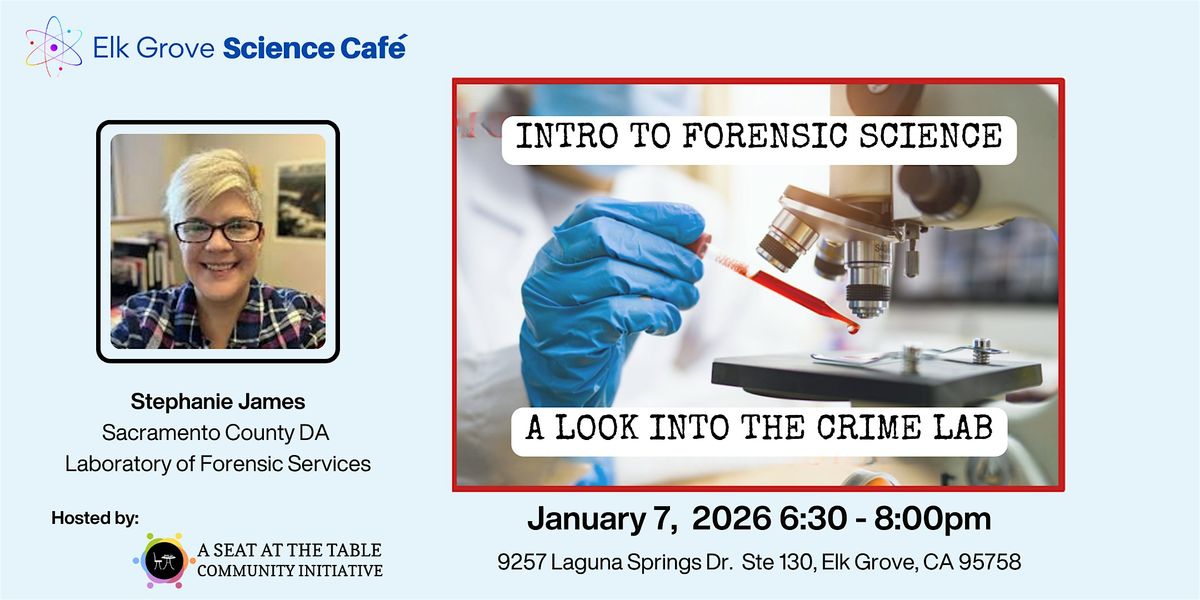Science Cafe by ASATTCI: Intro to Forensic Science