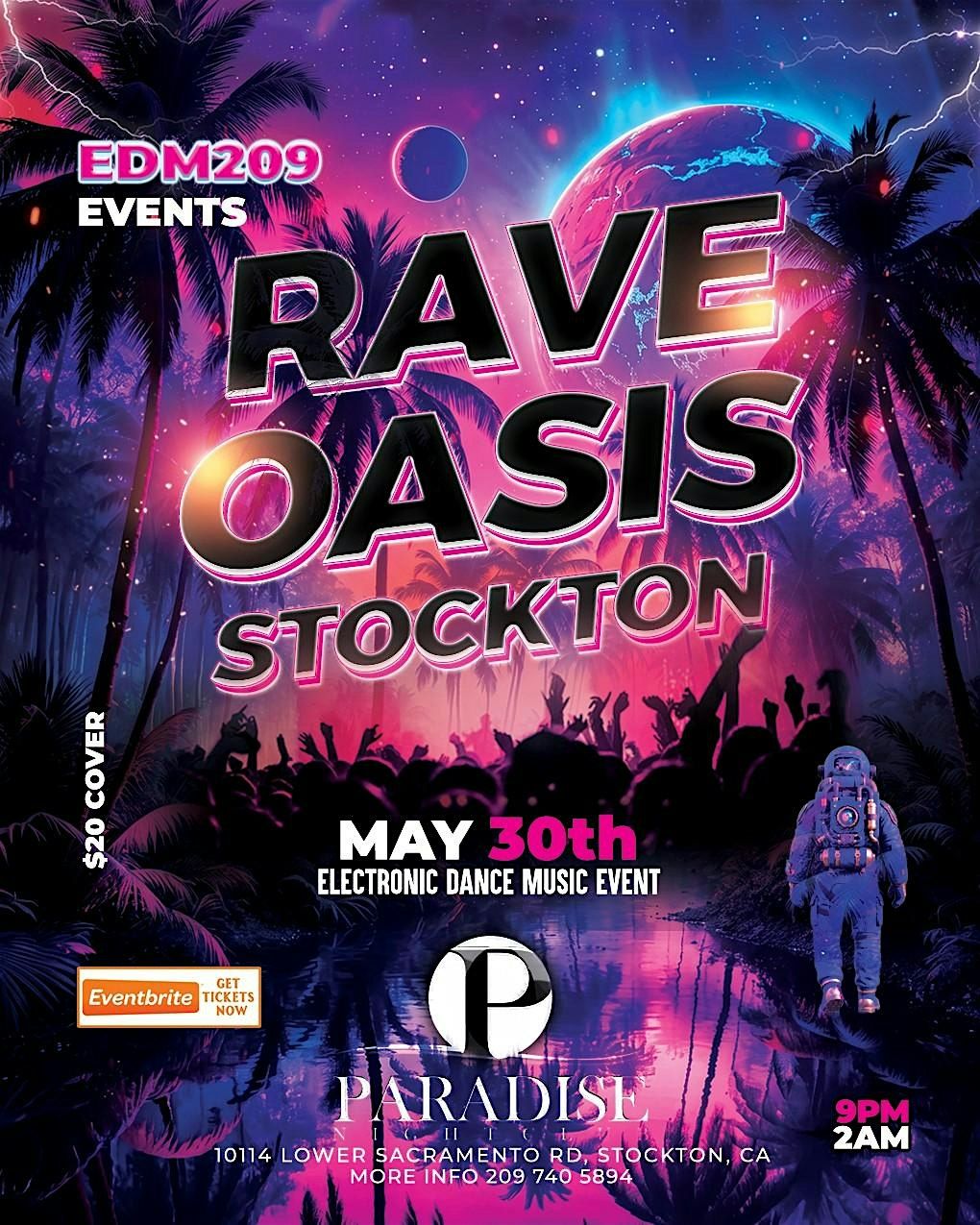 RAVE OASIS STOCKTON