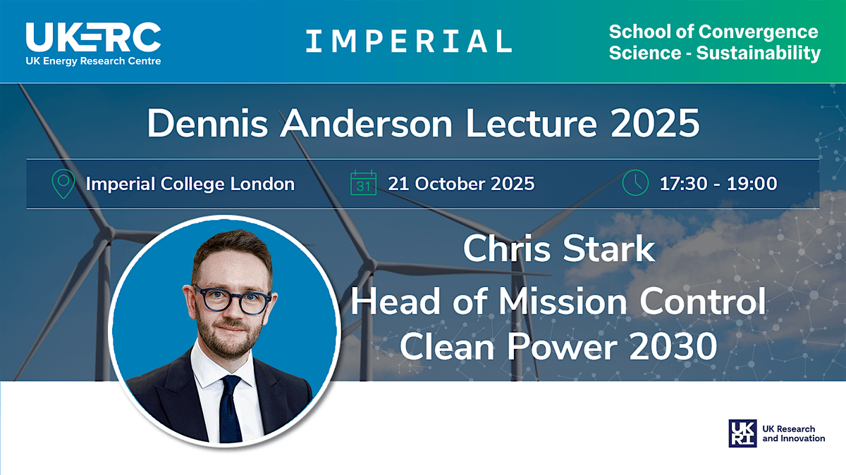 Dennis Anderson Lecture