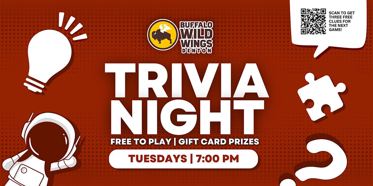 Trivia Night at Buffalo Wild Wings Denton