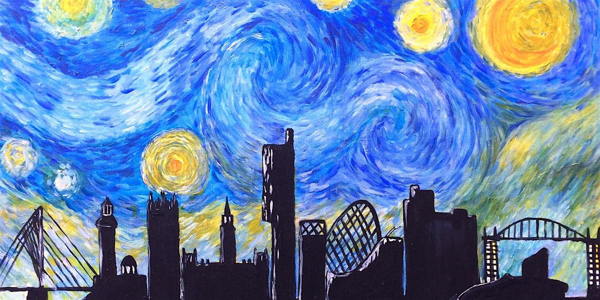 Paint Starry Night Over Manchester, Manchester