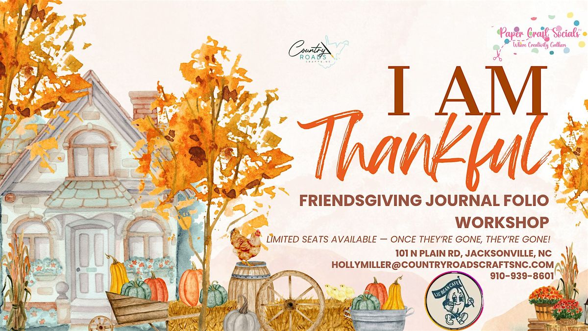 Sip & Create: Thankful Junk Journal Workshop