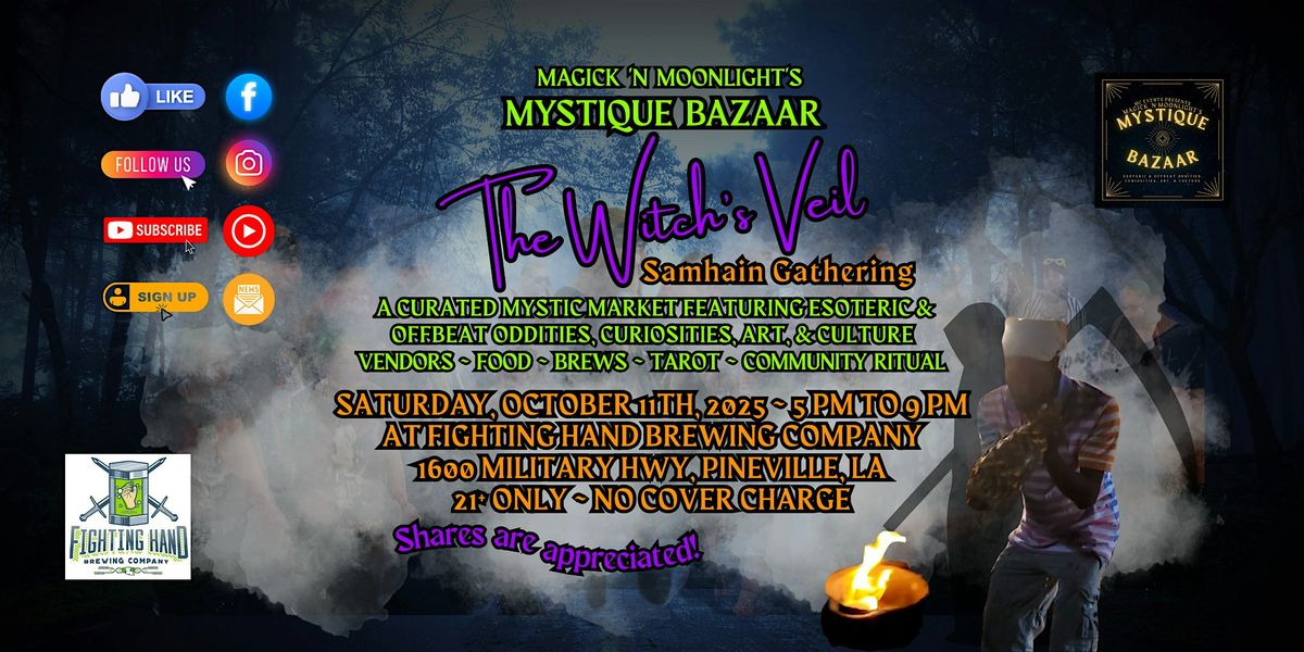 The Witch's Veil Samhain Gathering & Mystic Market