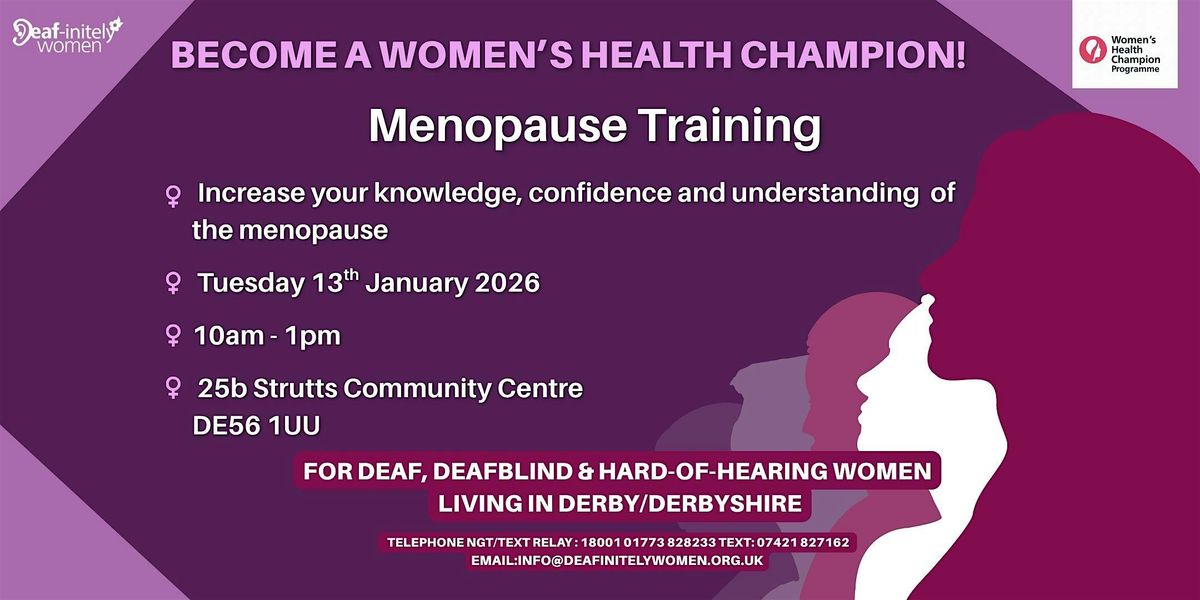 Menopause Training