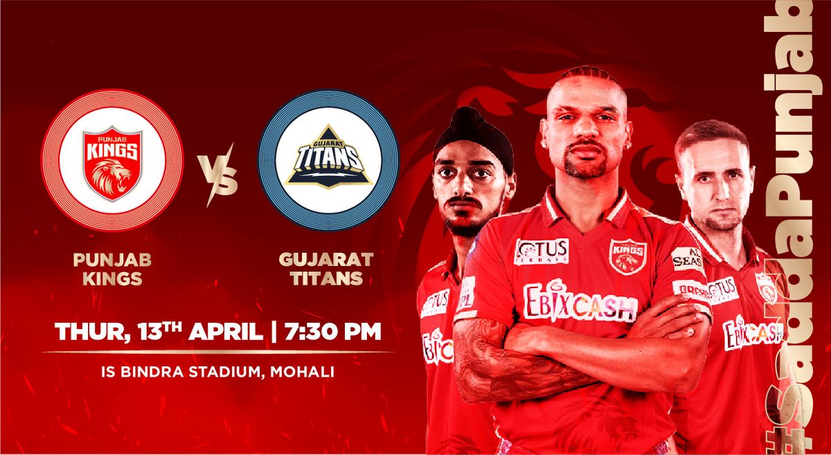 TATA IPL 2023 - Match 18 - Punjab Kings vs Gujarat Titans | IS Bindra ...