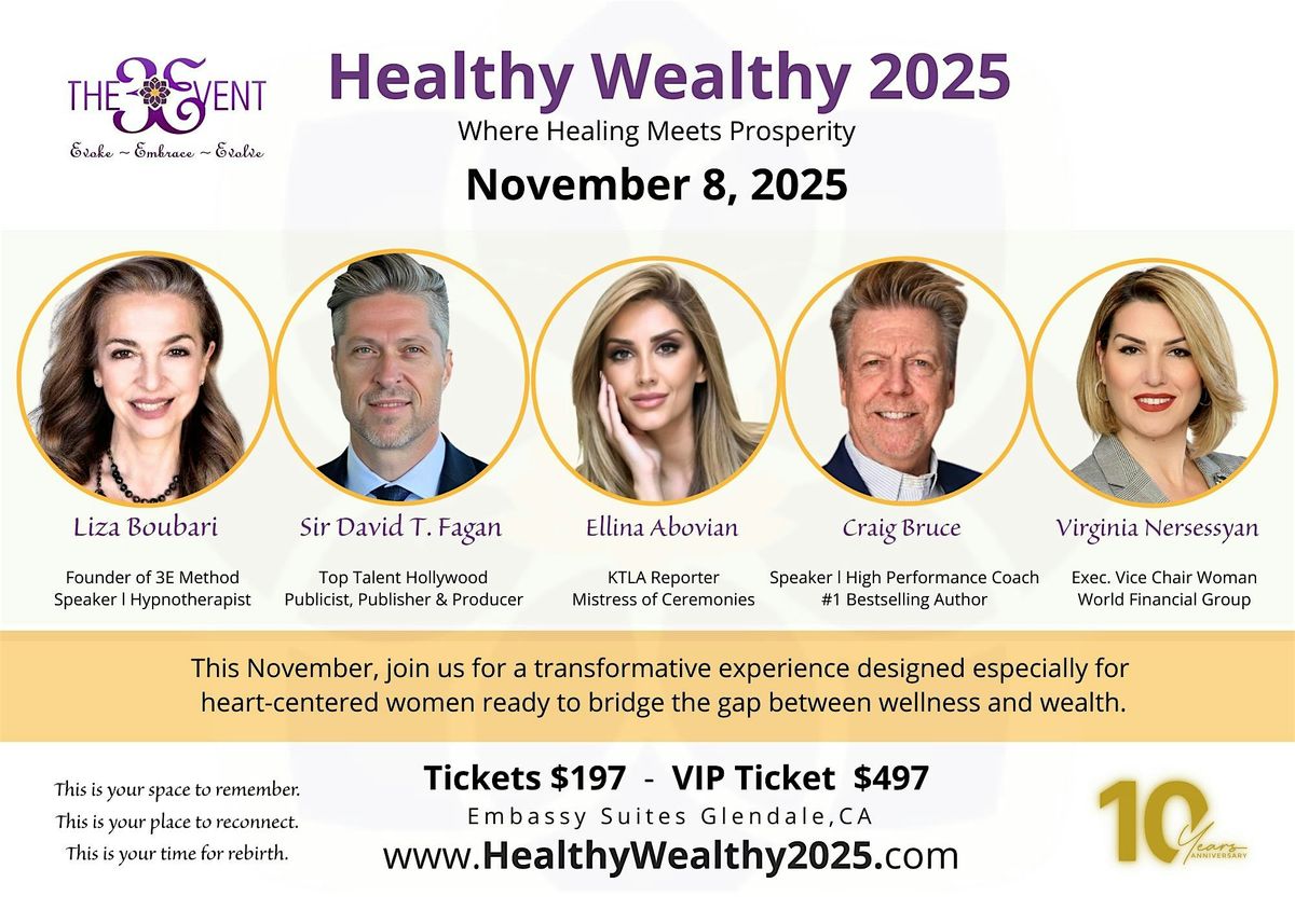 Women\u2019s Wellness & Wealth \u2013 3E 2025