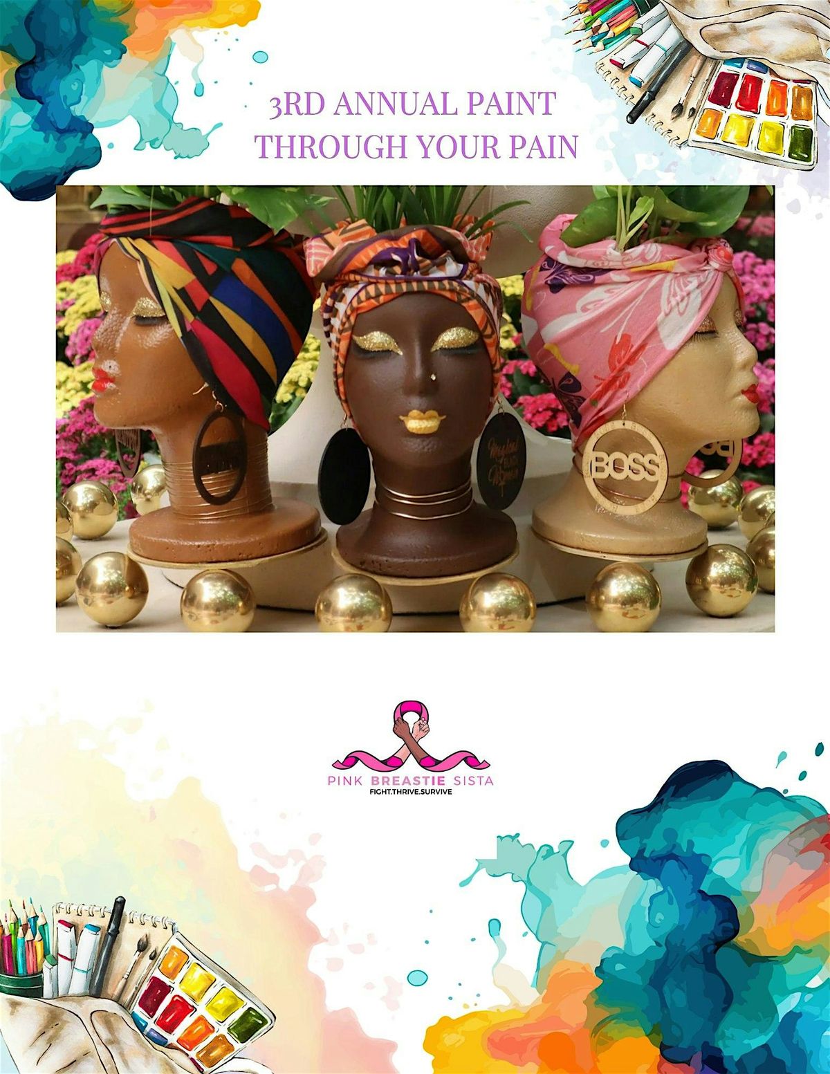 3rd Annual Paint Through Your Pain