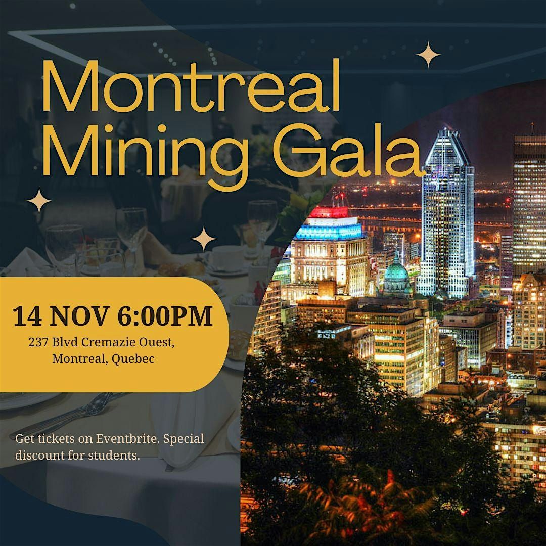 Montreal Mining Gala