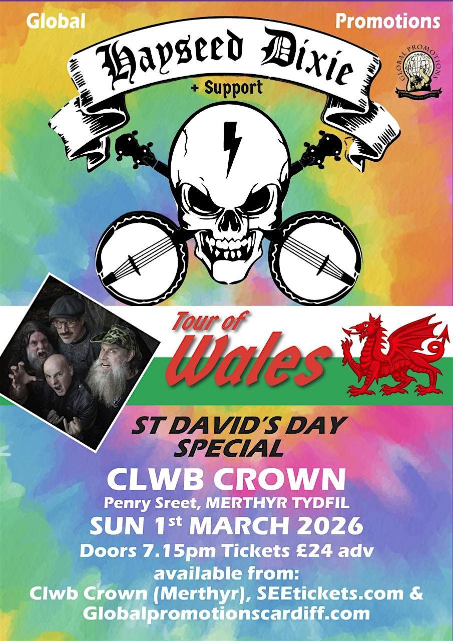 HAYSEED DIXIE +  Support