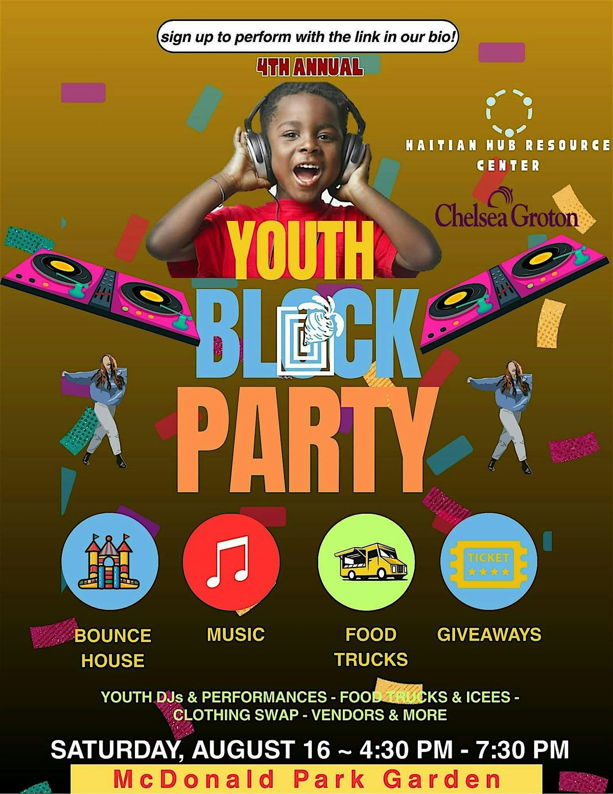FRESH New London Youth Block Party