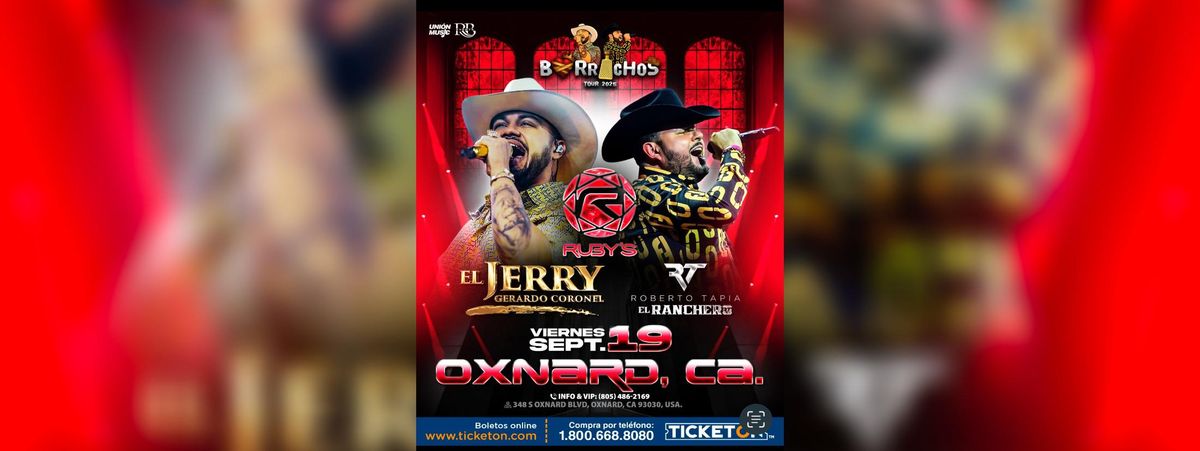 BORRACHOS TOUR 2025 EN OXNARD in Oxnard
