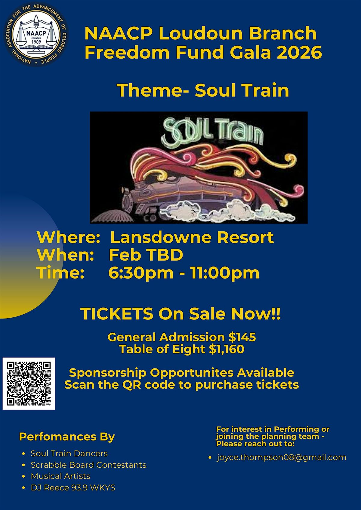NAACP Freedom Fund Gala 2026 -  Soul Train