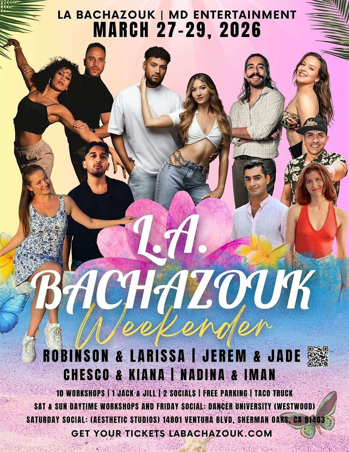 LA BACHAZOUK WEEKENDER 2026: Spring Break Edition! ~ MARCH 26-28TH!