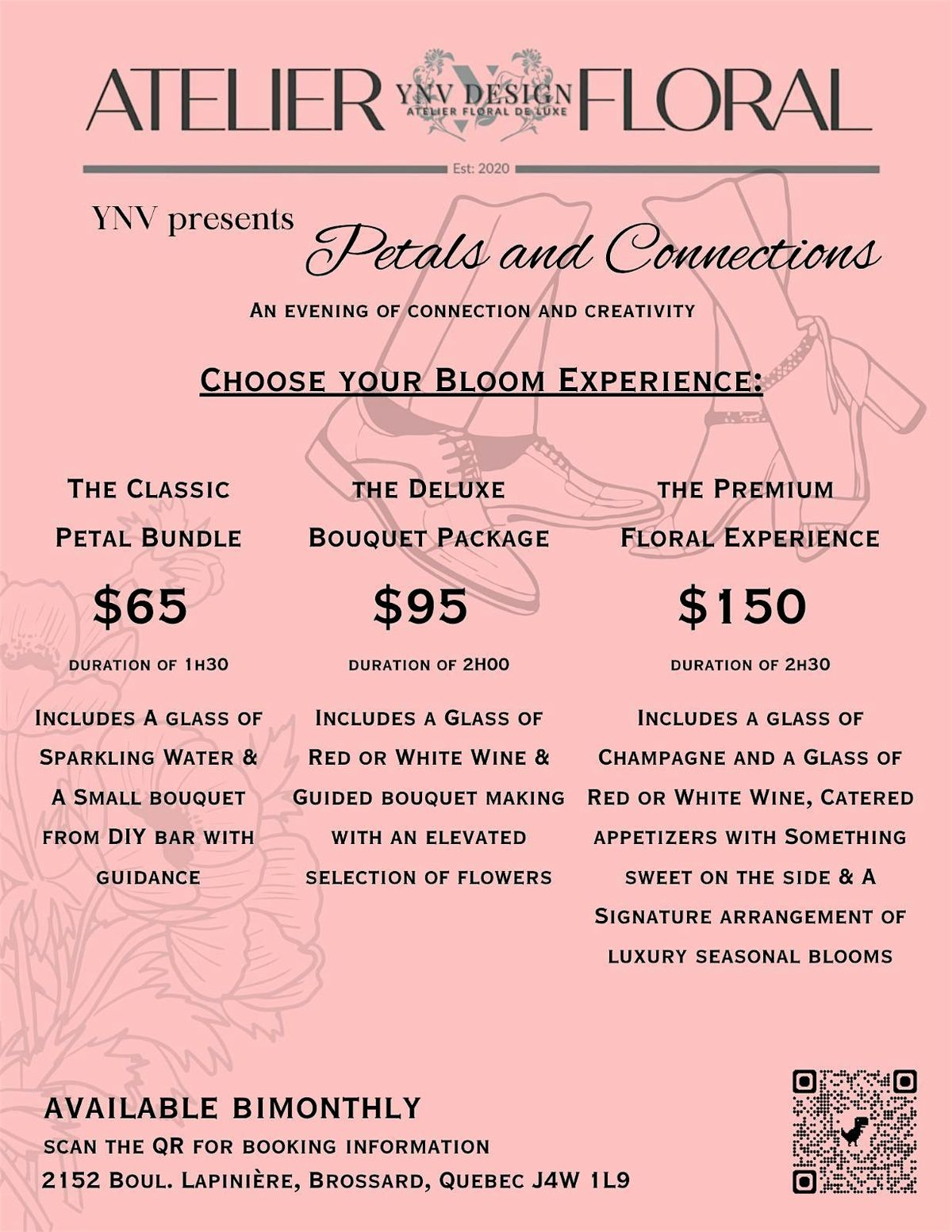 Deluxe - YNV Petals and Connections -YNV P\u00e9tales et Connexions