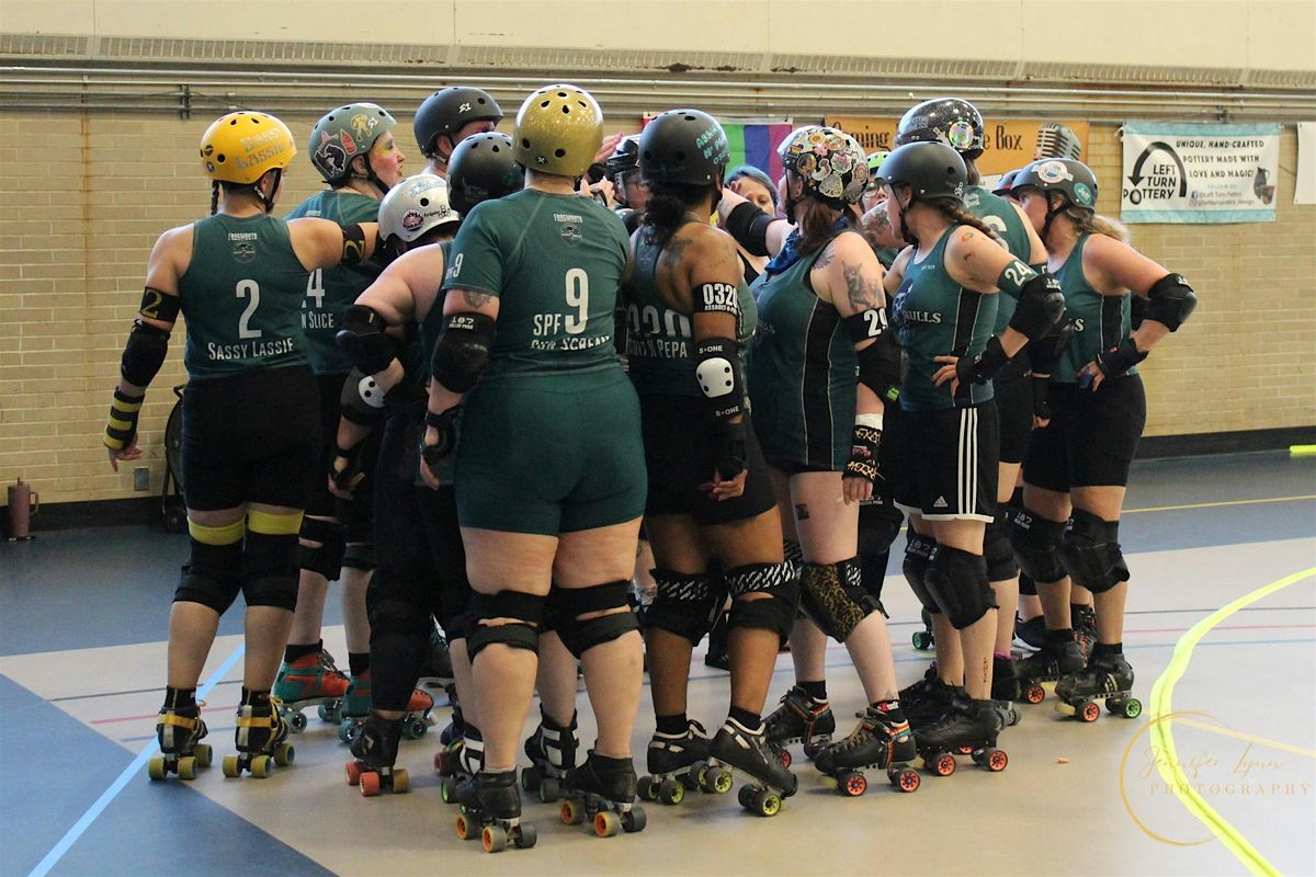 Roller Derby Bout: SLRD Kraken Skulls vs Monadnock Mad Knockers