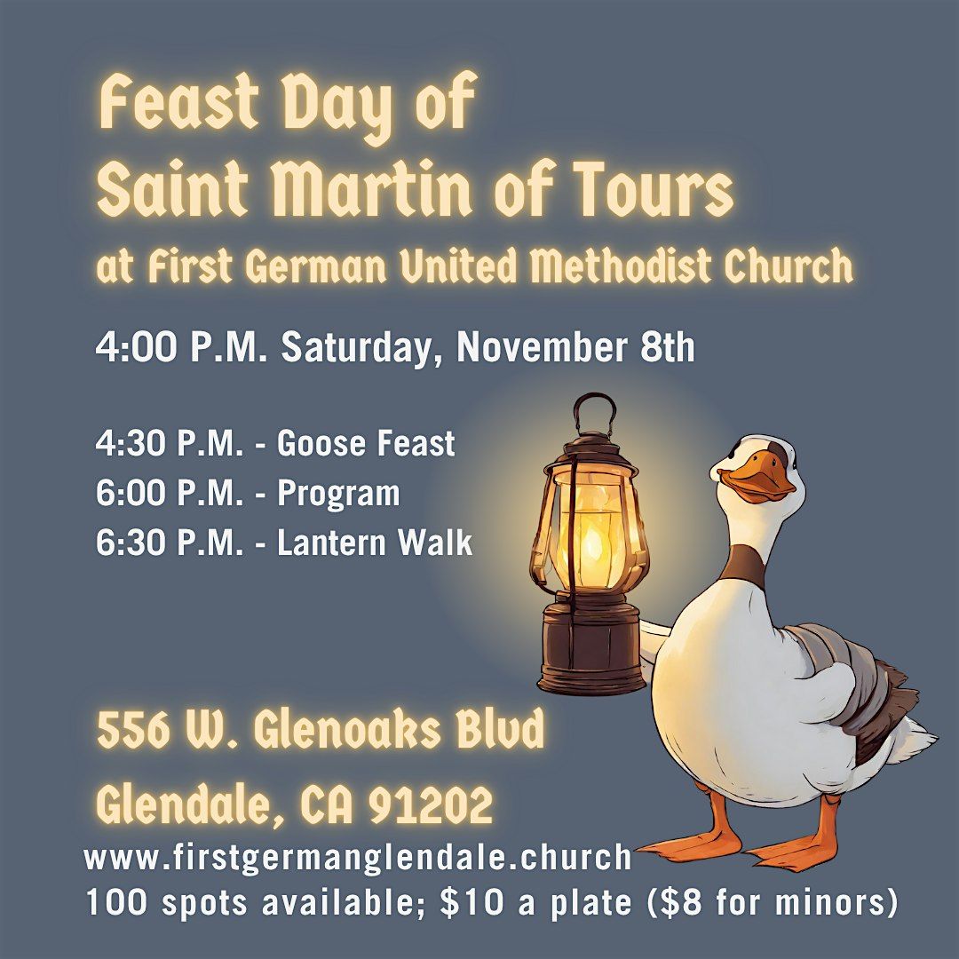Traditional St. Martin's Day Feast & Lantern Walk