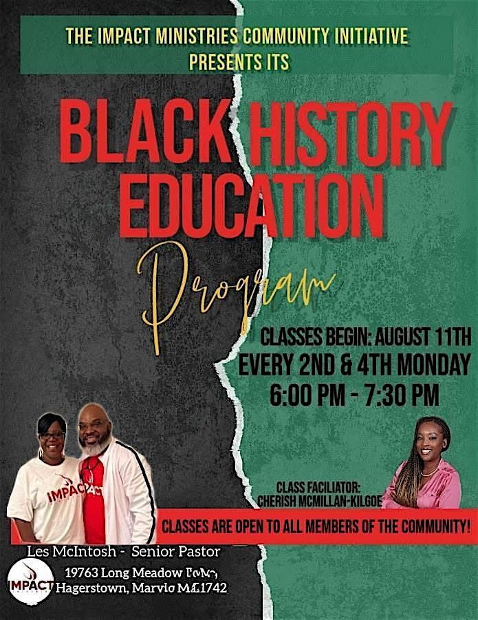 Black History Education Program