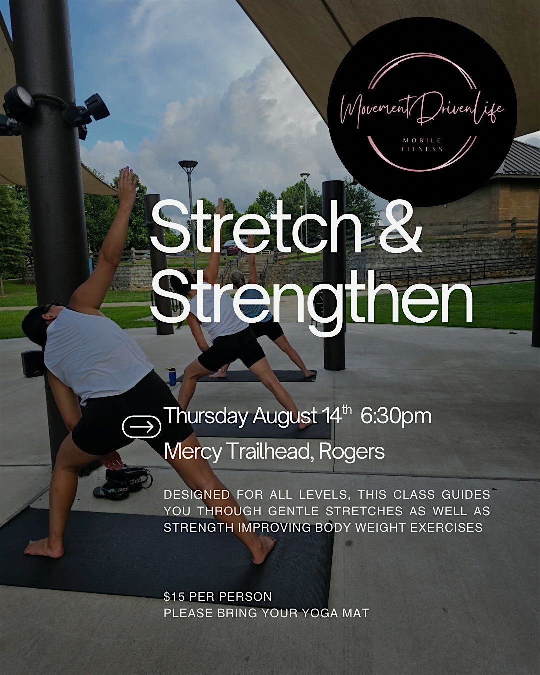 Stretch & Strengthen at Mercy Trailhead