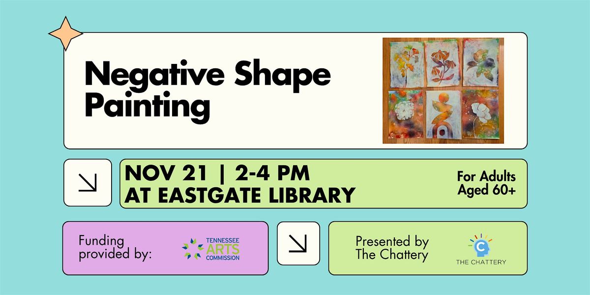 Arts for Older Adults: Negative Shape Painting