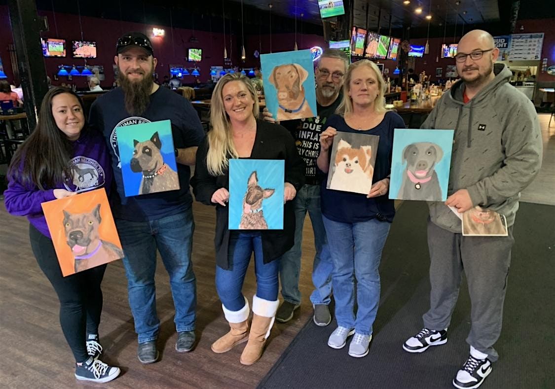 Paint Your Pet! Glen Burnie, Bubba's 33 with Artist Katie Detrich!