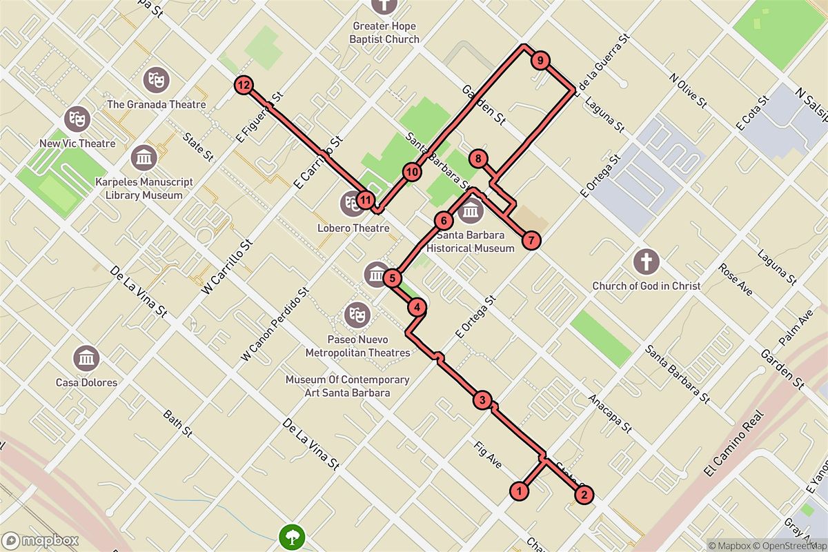 Santa Barbara Audio Tour: Legends, Landmarks & Theatres Unveiled