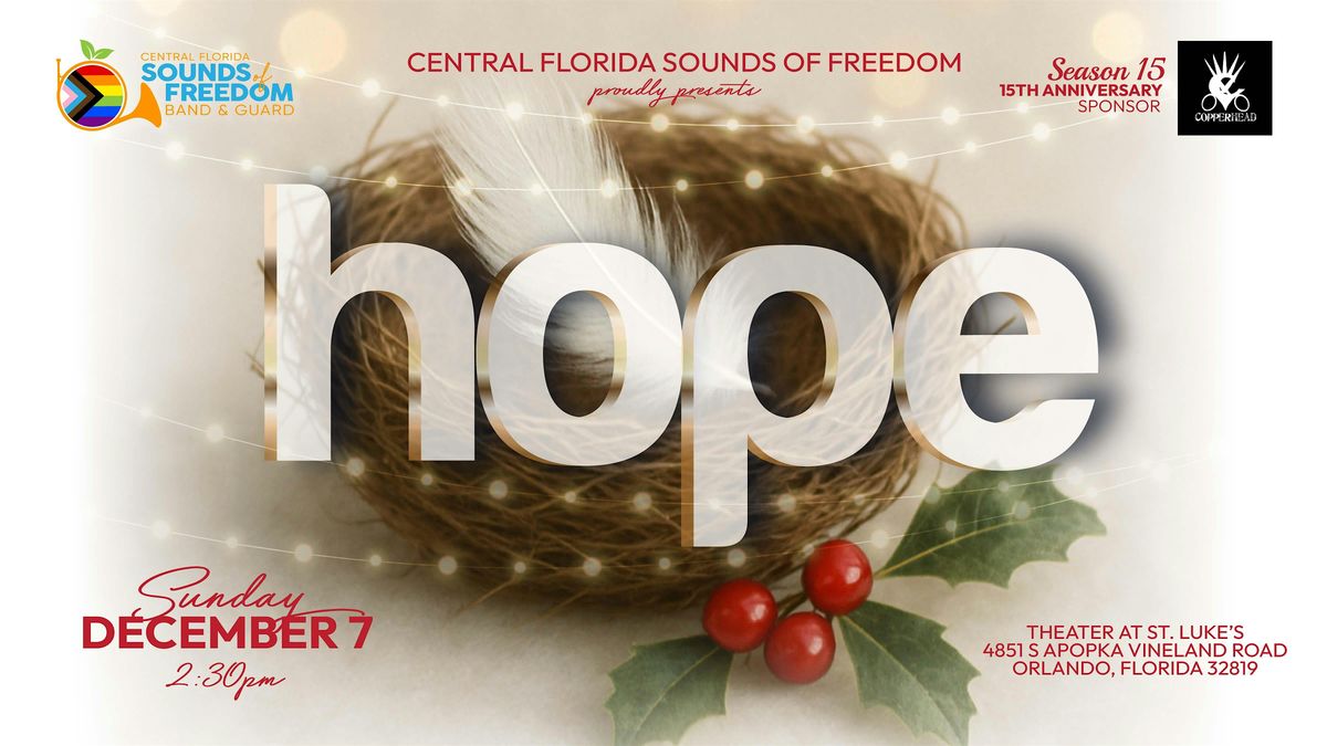"Hope" - Holiday Concert by Central Florida Sounds of Freedom Band & Guard