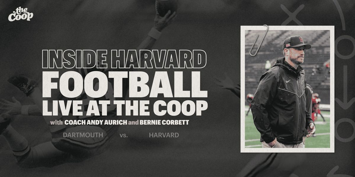 Inside Harvard Football Live at the COOP