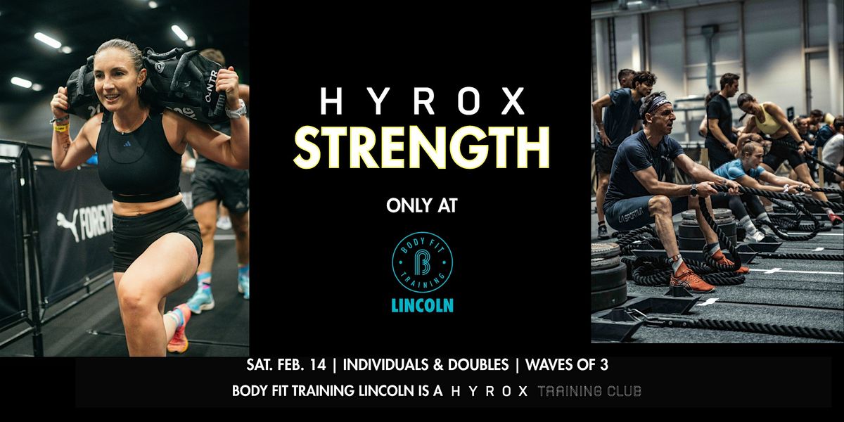 HYROX STRENGTH: A Strength-Only HYROX Challenge | BFT Lincoln