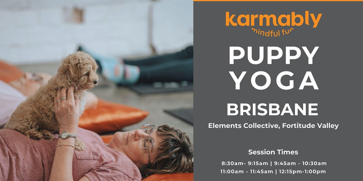 Puppy Yoga Brisbane