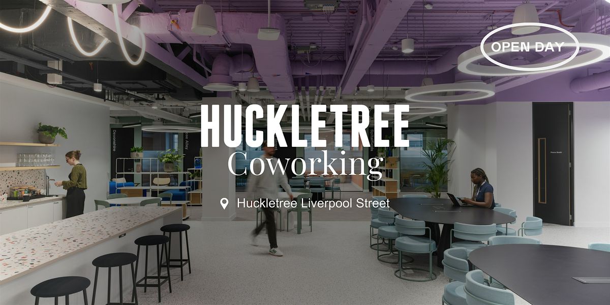 Coworking at Huckletree Liverpool St