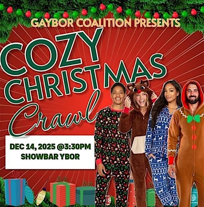 Cozy Christmas Bar Crawl - GaYBOR District Presents
