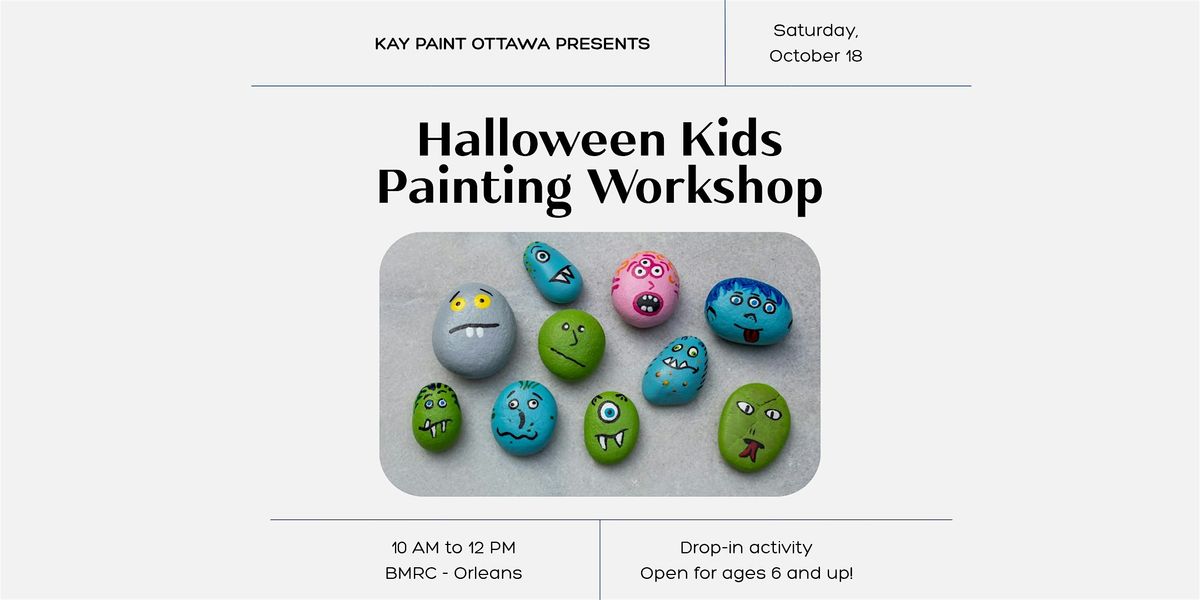 Halloween Kids Painting Workshop