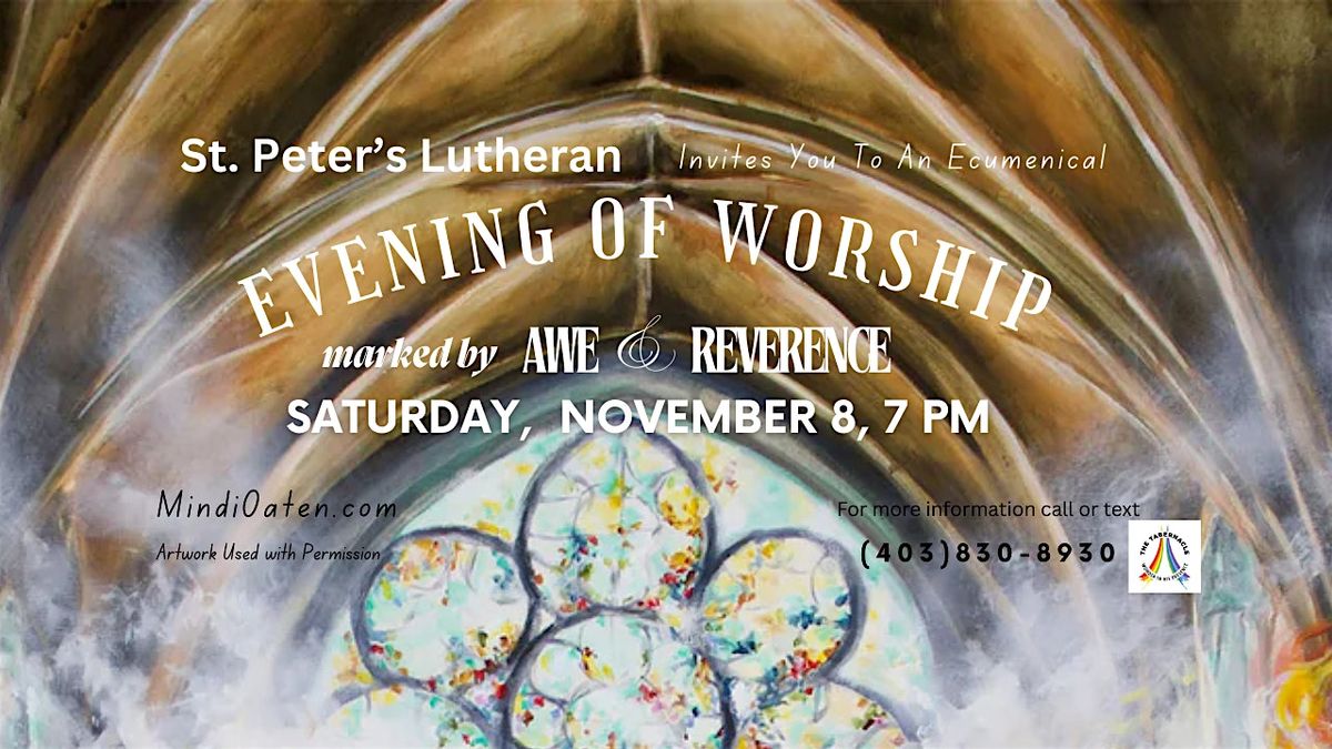 In Awe & Wonder:  An Ecumnical Evening of Worship