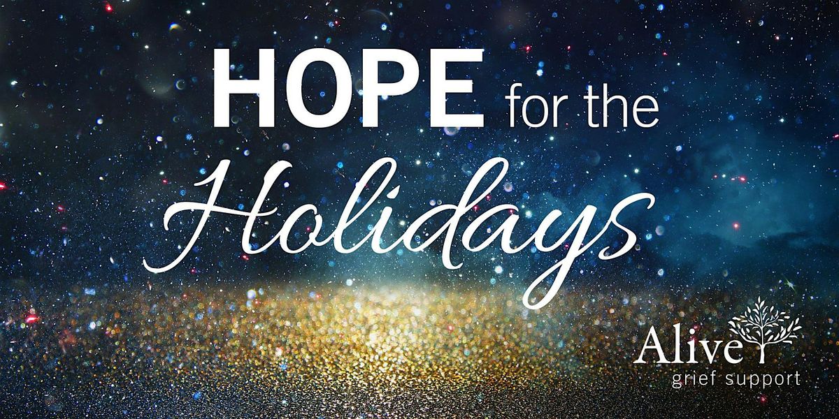 Hope for the Holidays - In Person