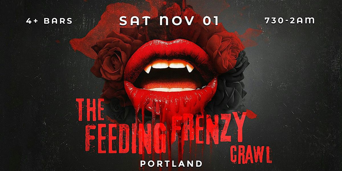 Feeding Frenzy Halloween Bar Crawl Portland 2025