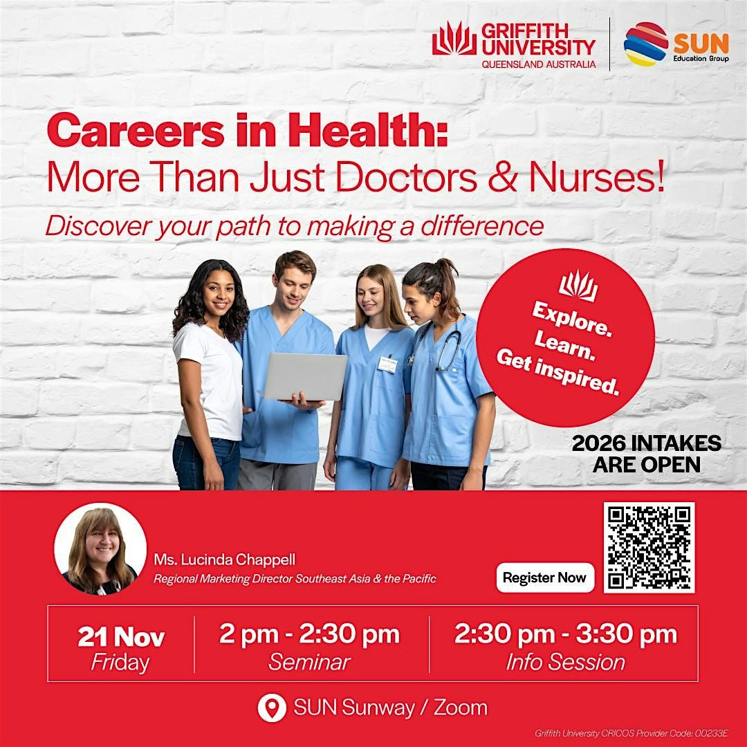 Careers in Health: More Than Just Doctors & Nurses!