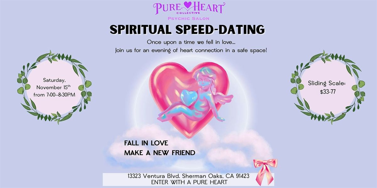 Spiritual Speed Dating