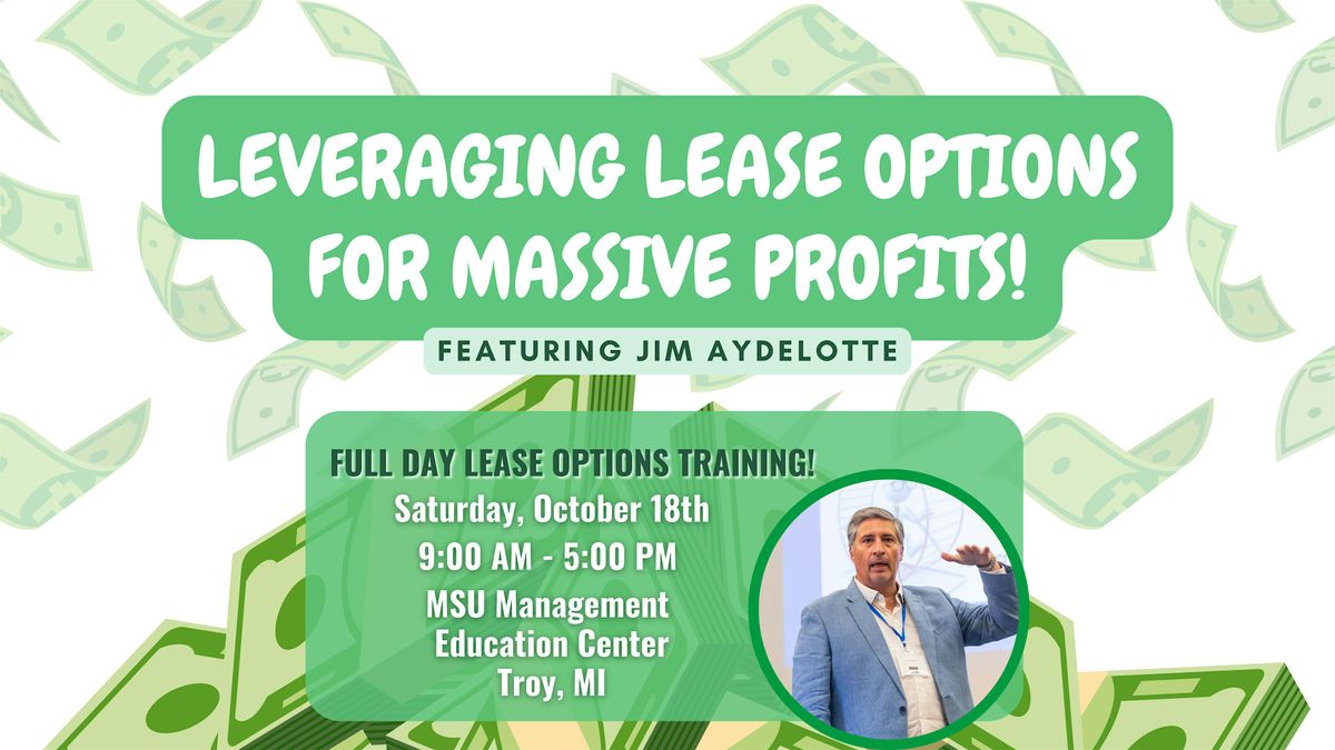 Leveraging Lease Options for Massive Profits Featuring Jim Aydelotte