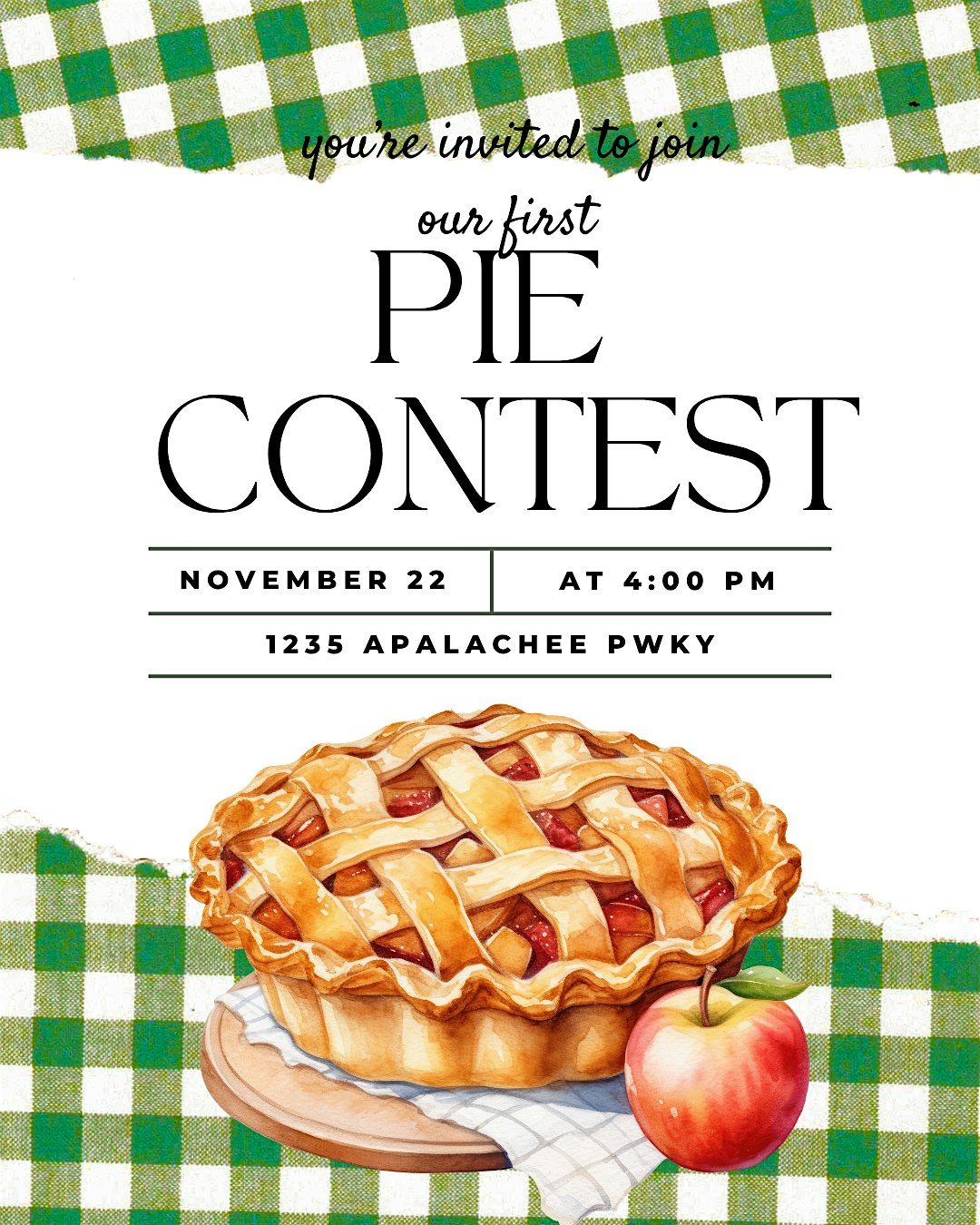 Pie Contest