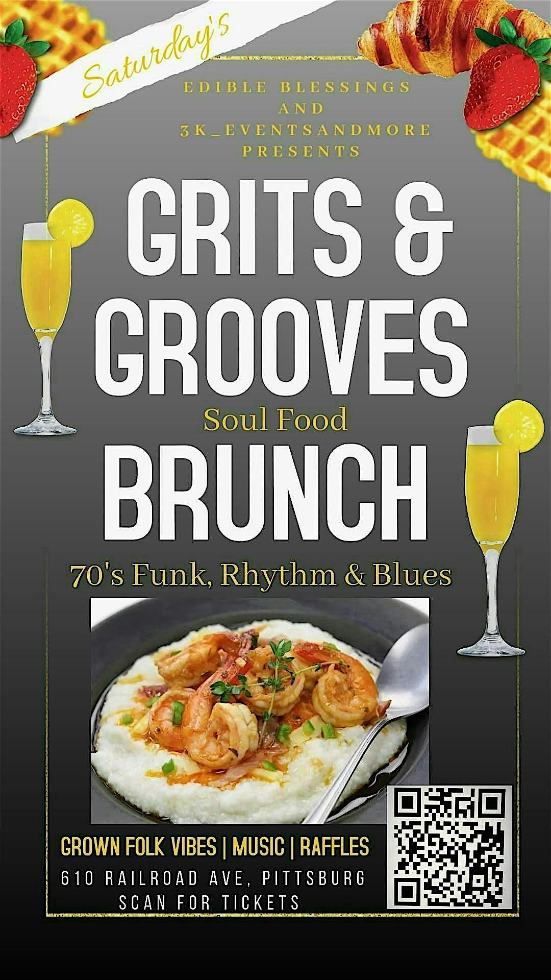 Grits & Grooves Soul Food Brunch at CreAsian Bistro!, Pittsburg on 14th ...