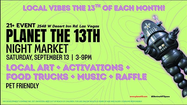 Planet the 13th Night market