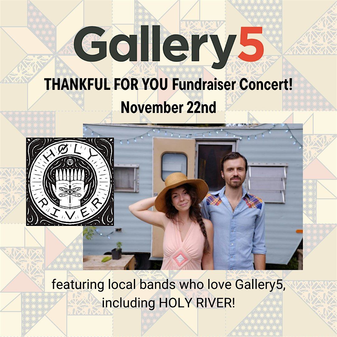 THANKFUL FOR YOU Gallery5 Fundraiser Concert